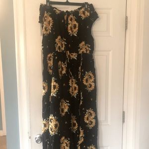 Torrid Sunflower Maxi Dress